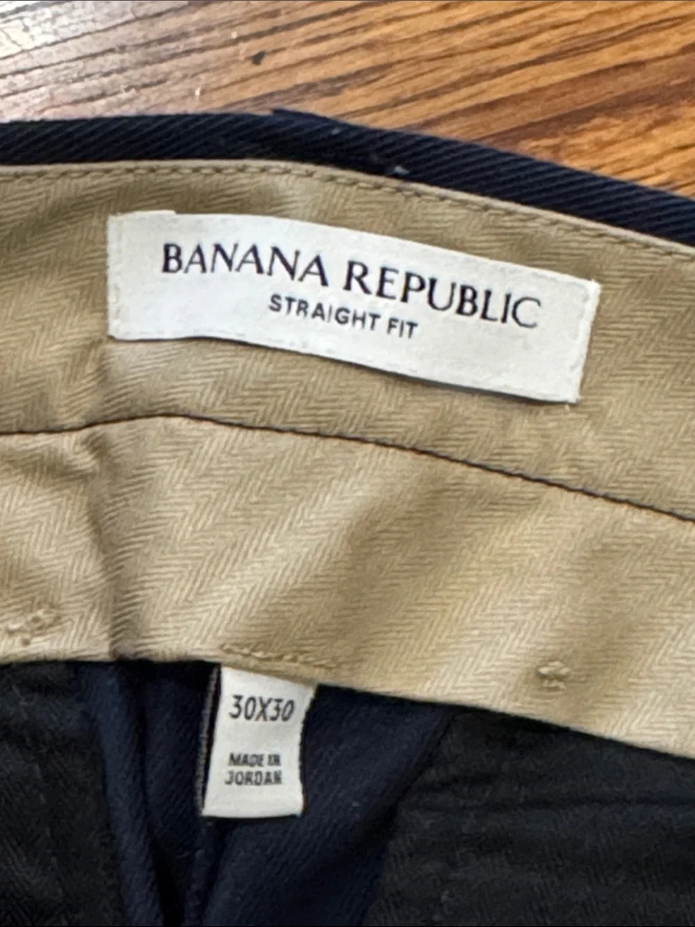 Banana Republic tailored chinos